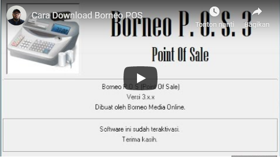 Cara Download Borneo POS